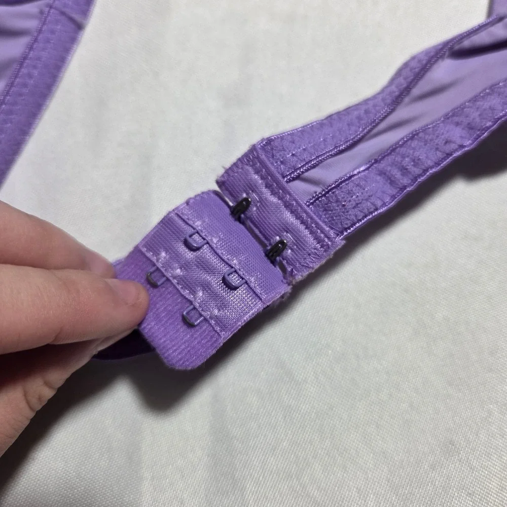 Juicy Couture‎ Intimates Purple Logo Strap T-Shirt Bra 34B 4603-65